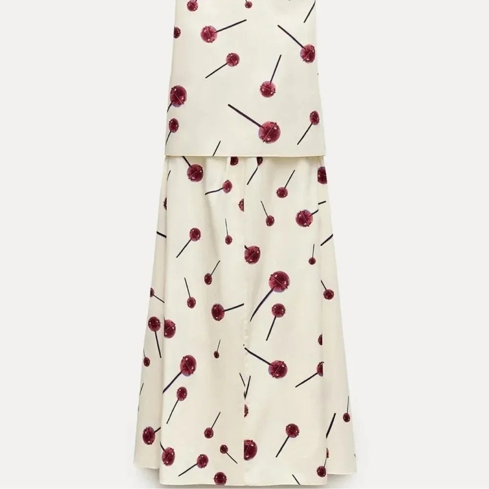 Zara ZW Collection Poplin Lollipop Dress - Picture 8 of 13